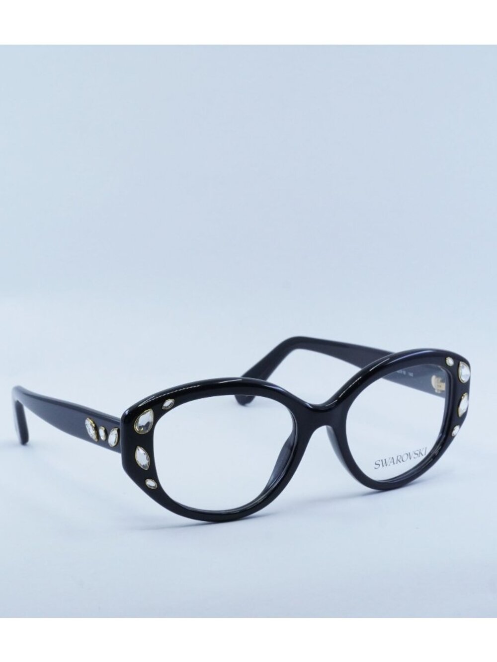 Swarovski SK2006 1001 Geometric Eyeglasses - Black 52mm